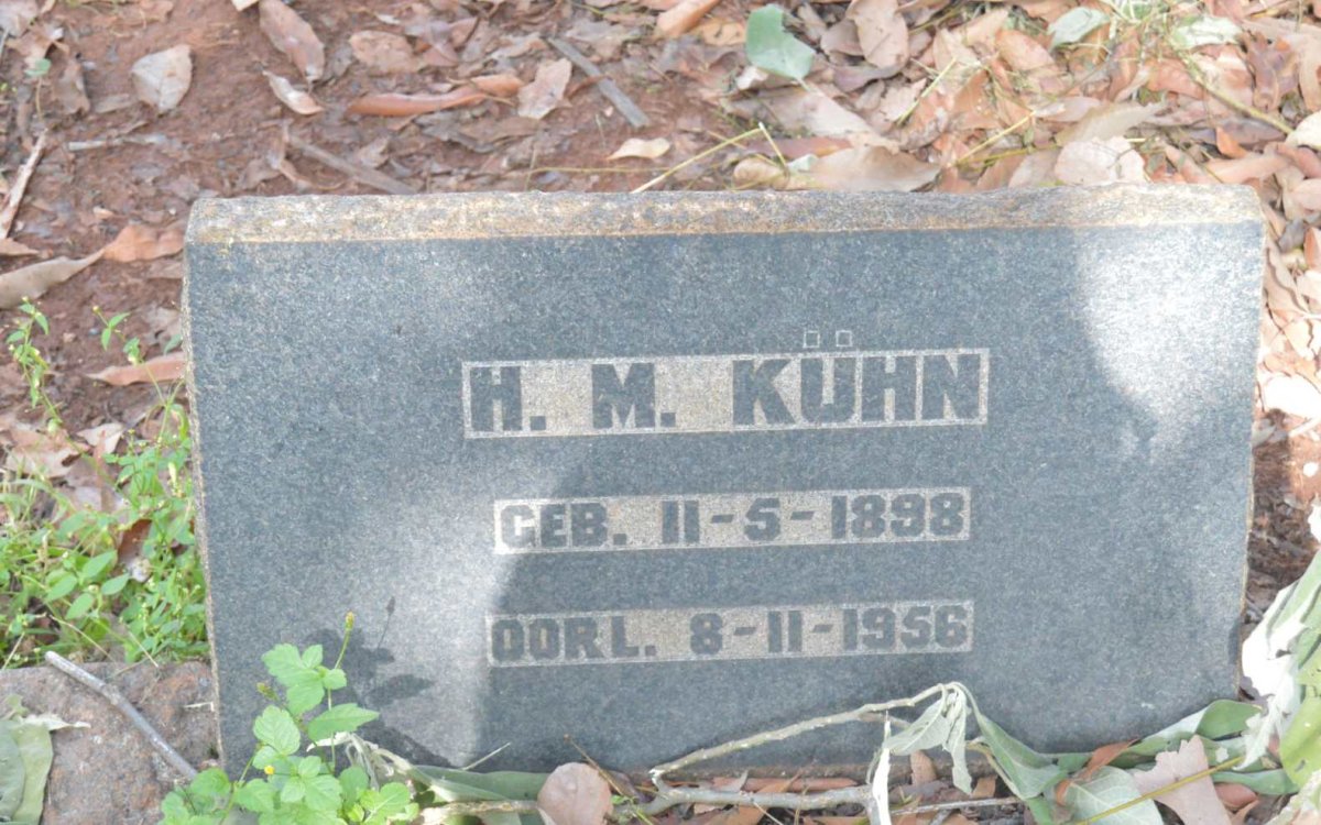KUHN H.M. 1898-1956