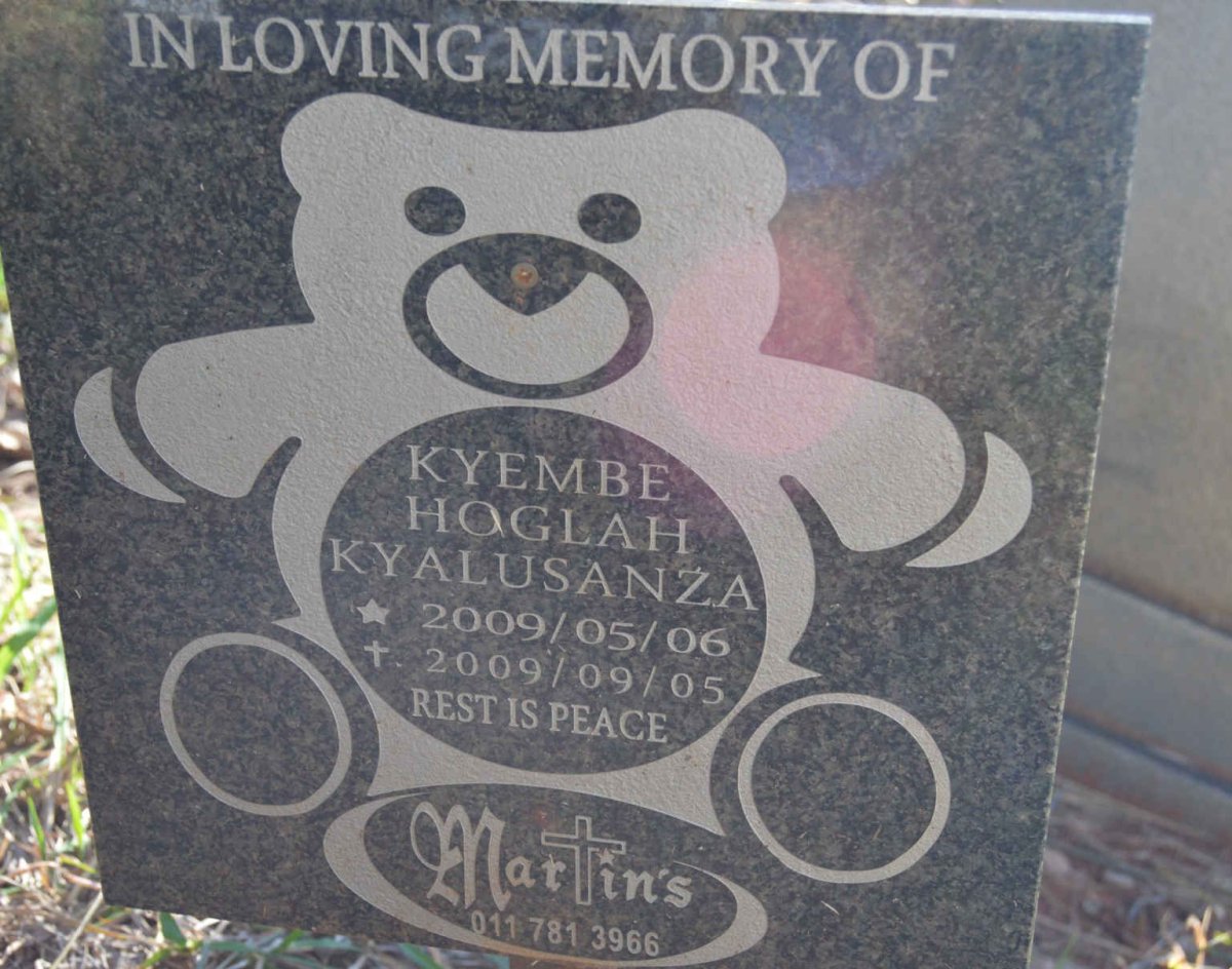 KYALUSANZA Kyembe Hoglah 2009-2009