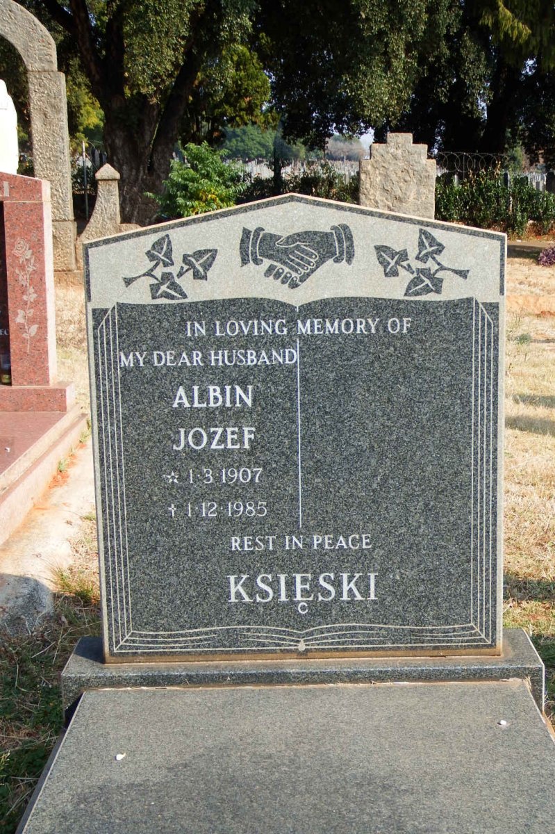 KSIESKI Albin Jozef 1907-1985