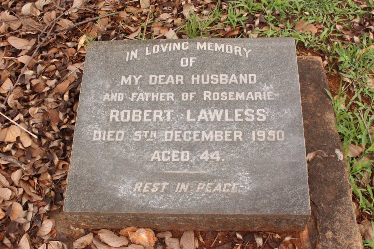 LAWLESS Robert -1950