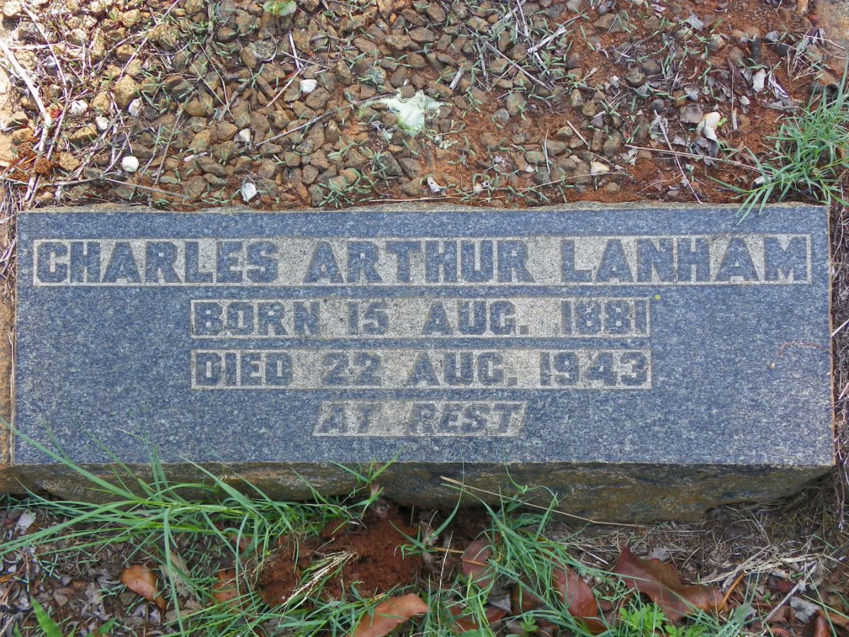 LANHAM Charles Arthur 1881-1943
