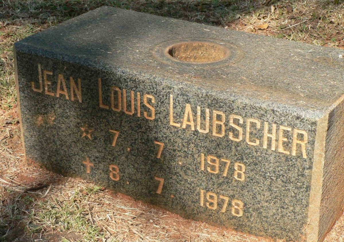 LAUBSCHER Jean Louis 1978-1978