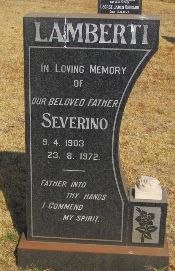 LAMBERTI Severino 1903-1972