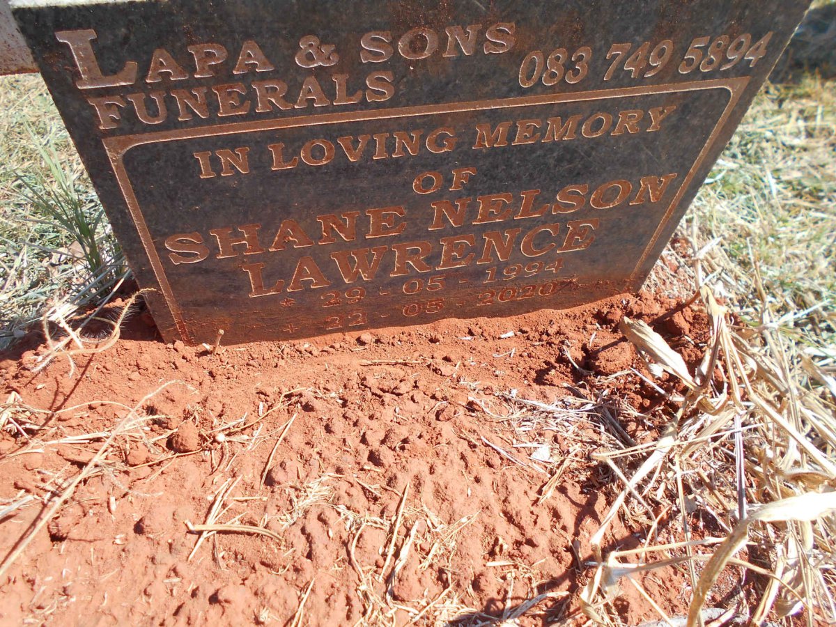 LAWRENCE Shane Nelson 1994-2020