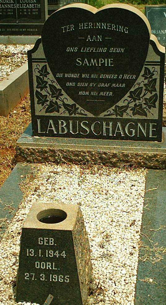 LABUSCHAGNE Sampie 1944-1965