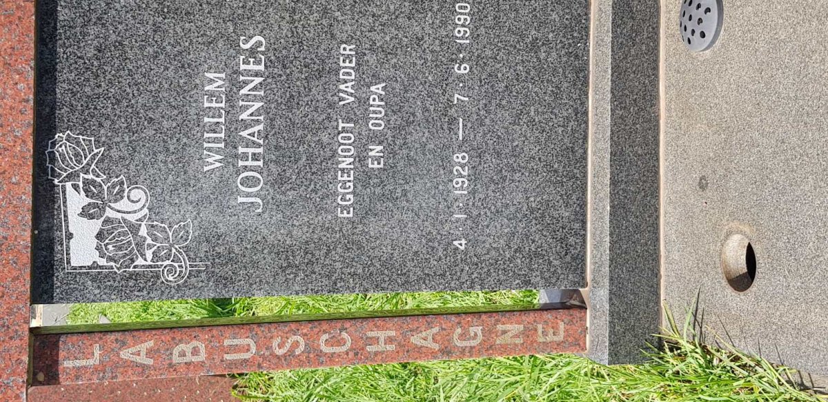 LABUSCHAGNE Willem Johannes 1928-1990