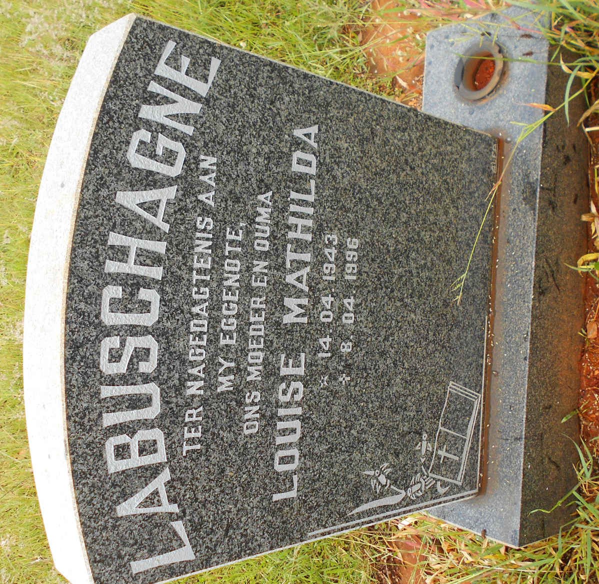 LABUSCHAGNE Louise Mathilda 1943-1996