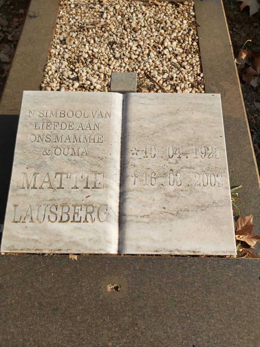 LAUSBERG Jean Louis 1922-1957 &amp; Martha Vellina 1925-2003