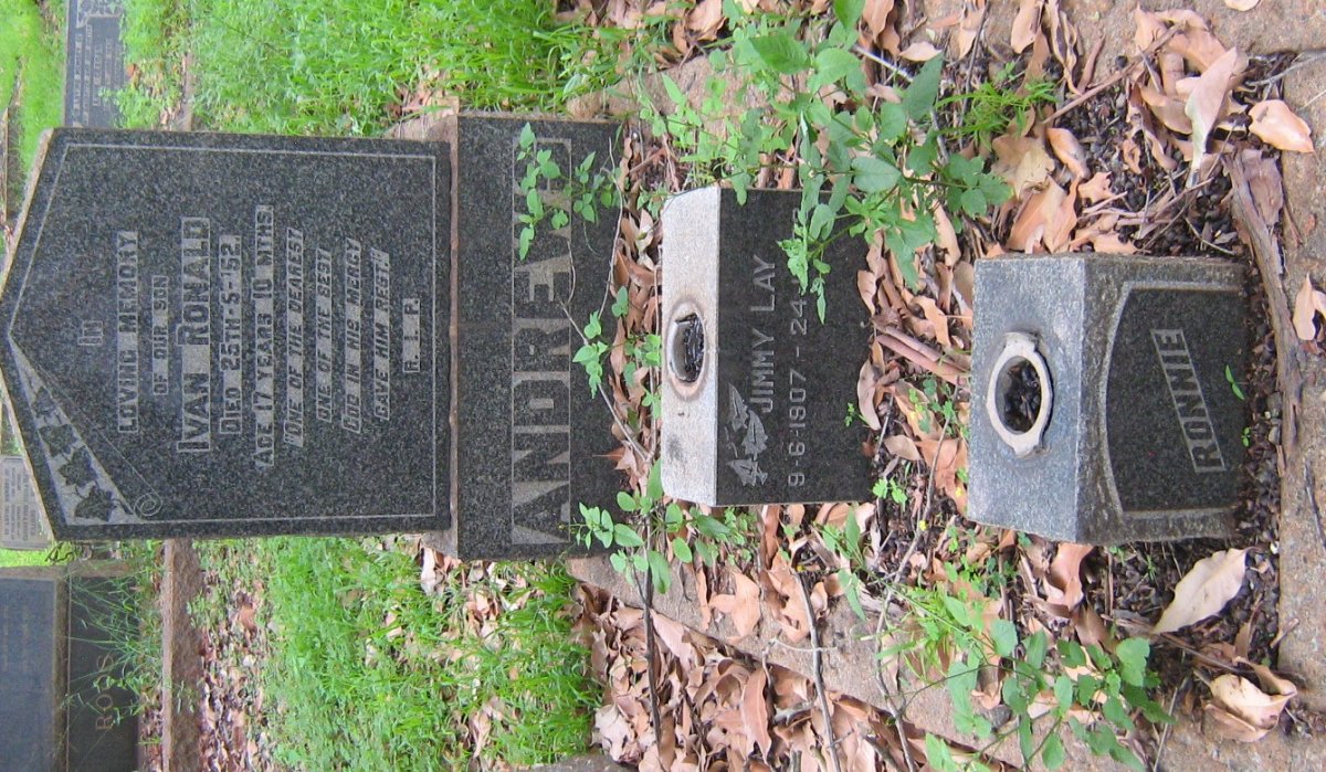 LAY Jimmy 1907-1973 :: ANDREWS Ivan Ronald -1952 