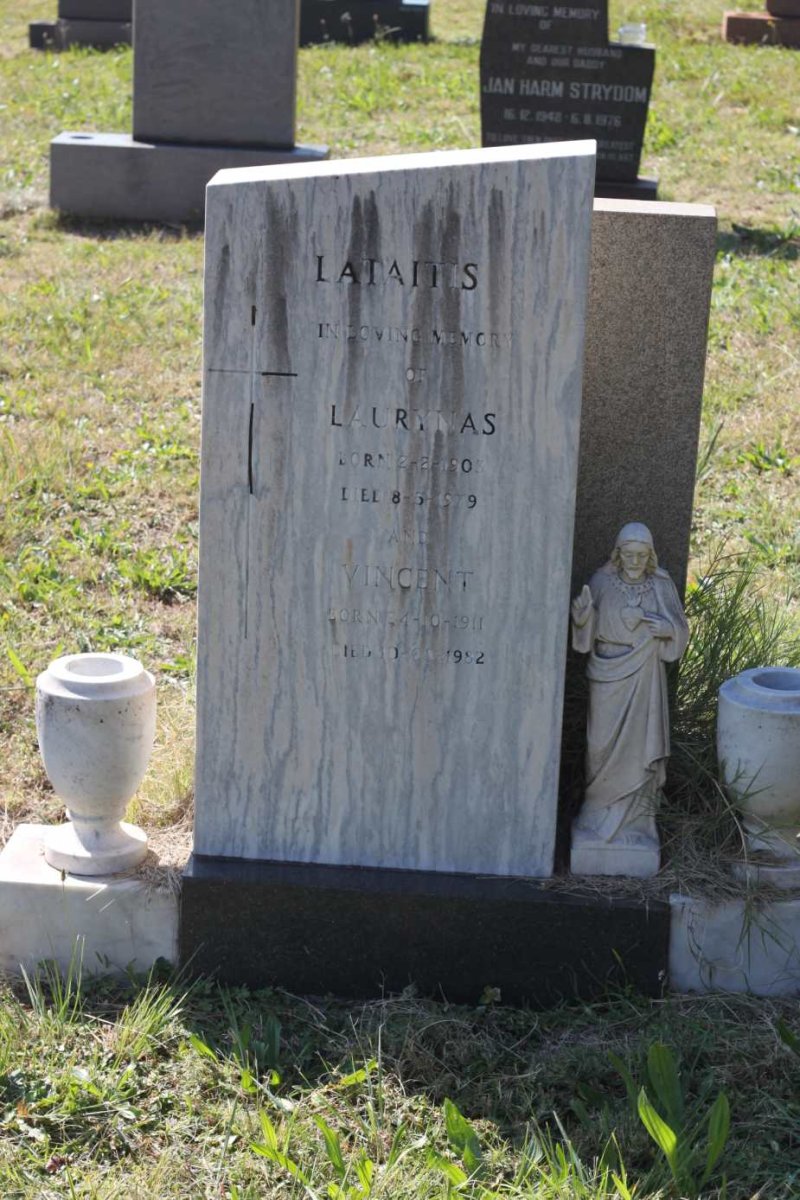 LATAITIS Vincent 1911-1982 &amp; Laurynas 1903-1979