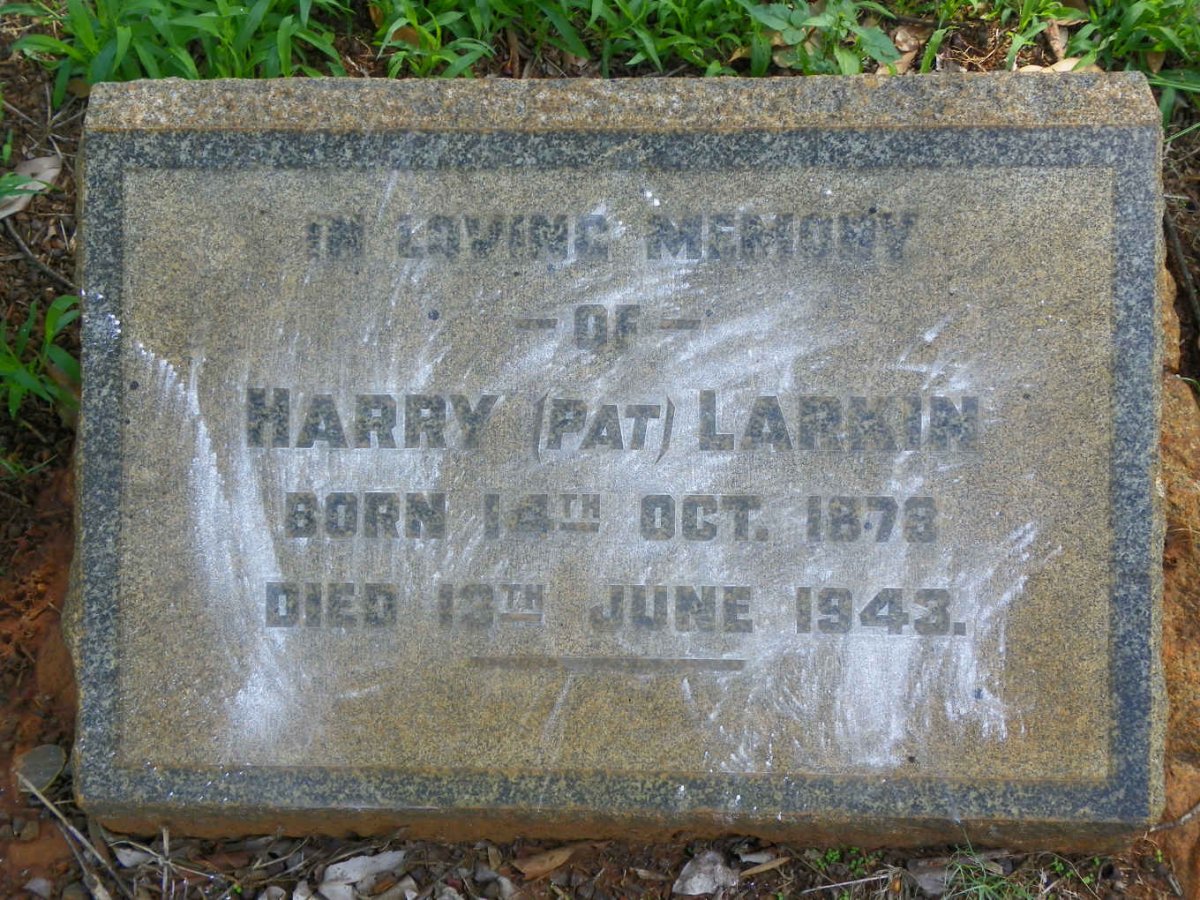 LARKIN Harry 1878-1943