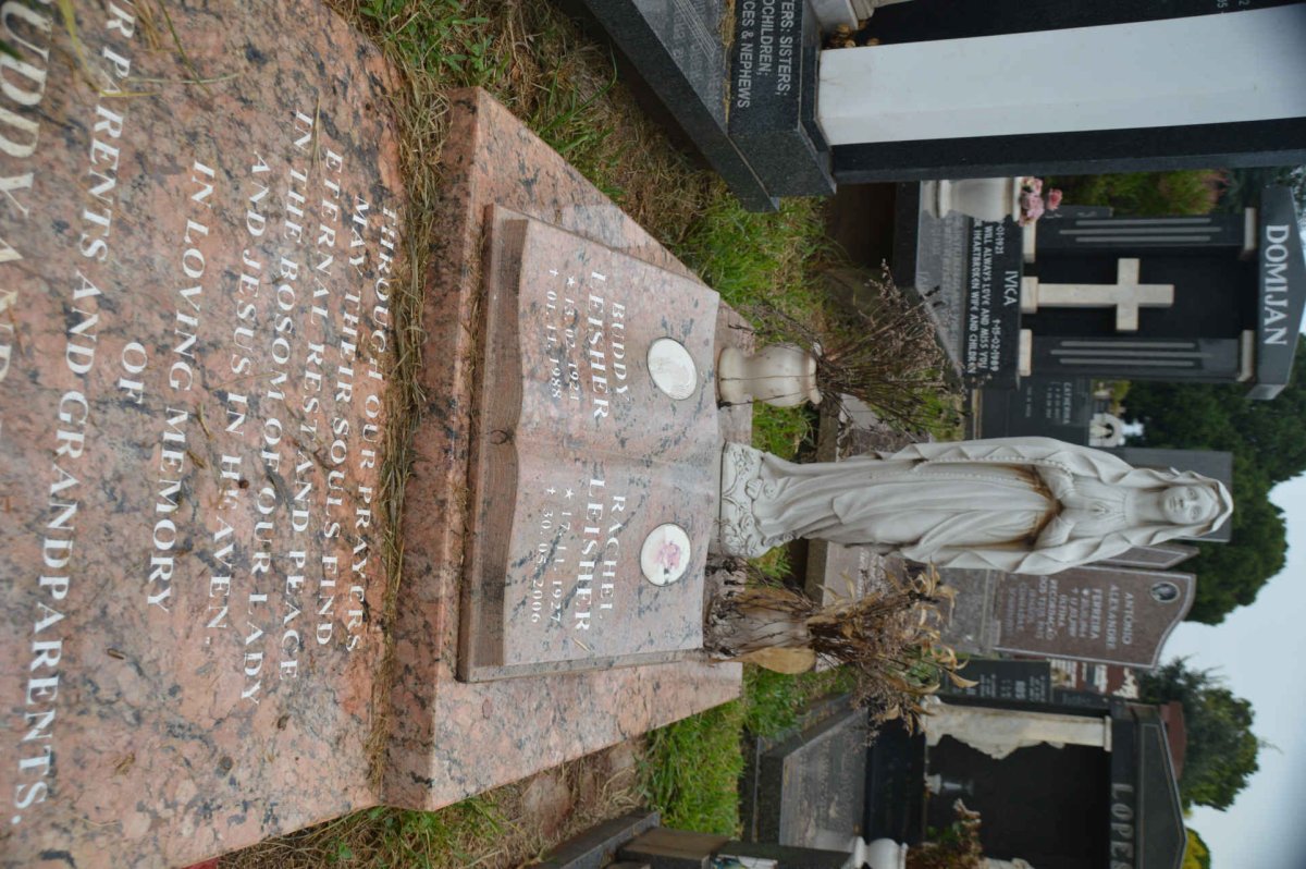 LEISHER Buddy 1921-1988 &amp; Rachel 1927-2006