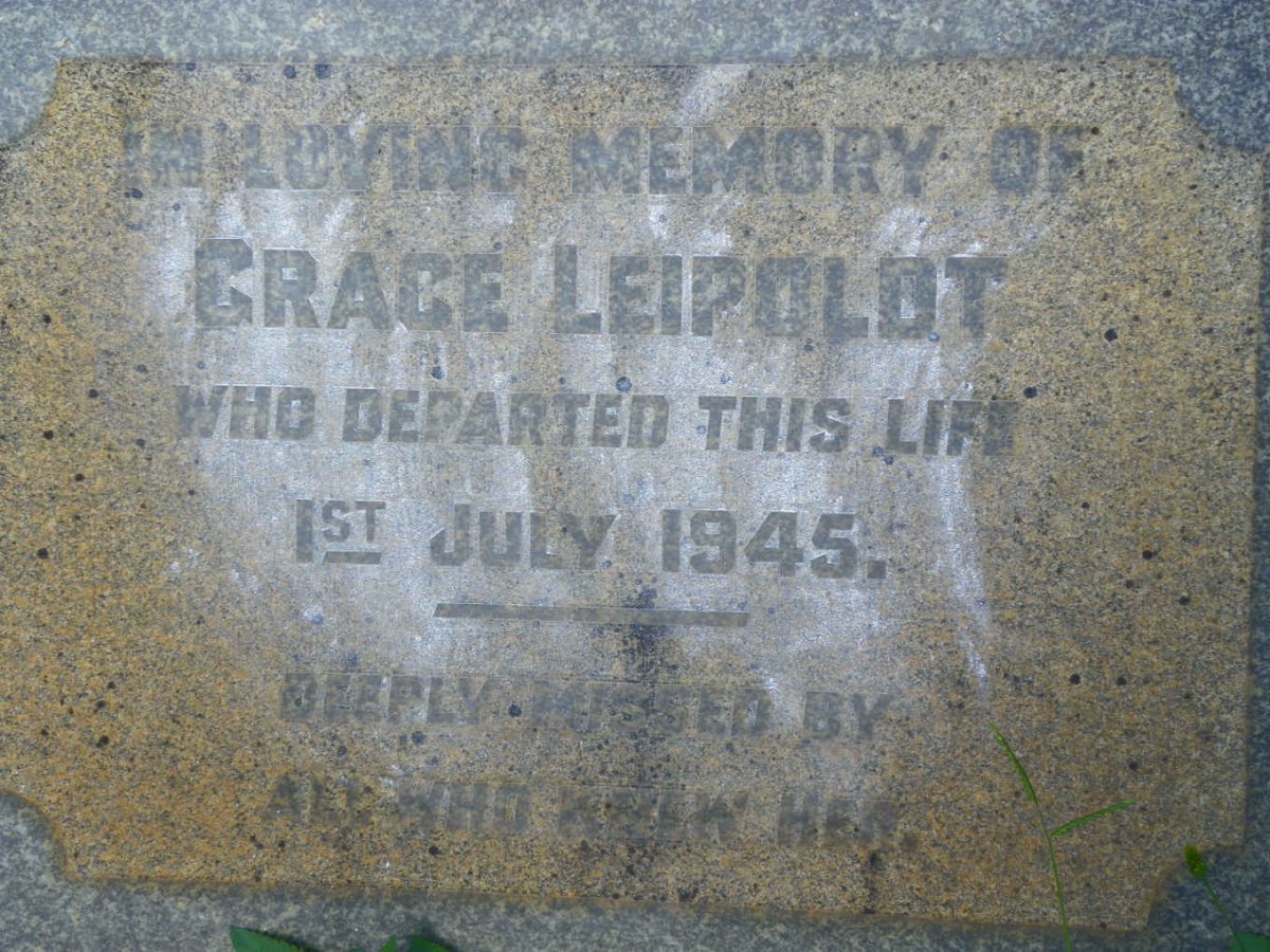 LEIPOLDT Grace -1945