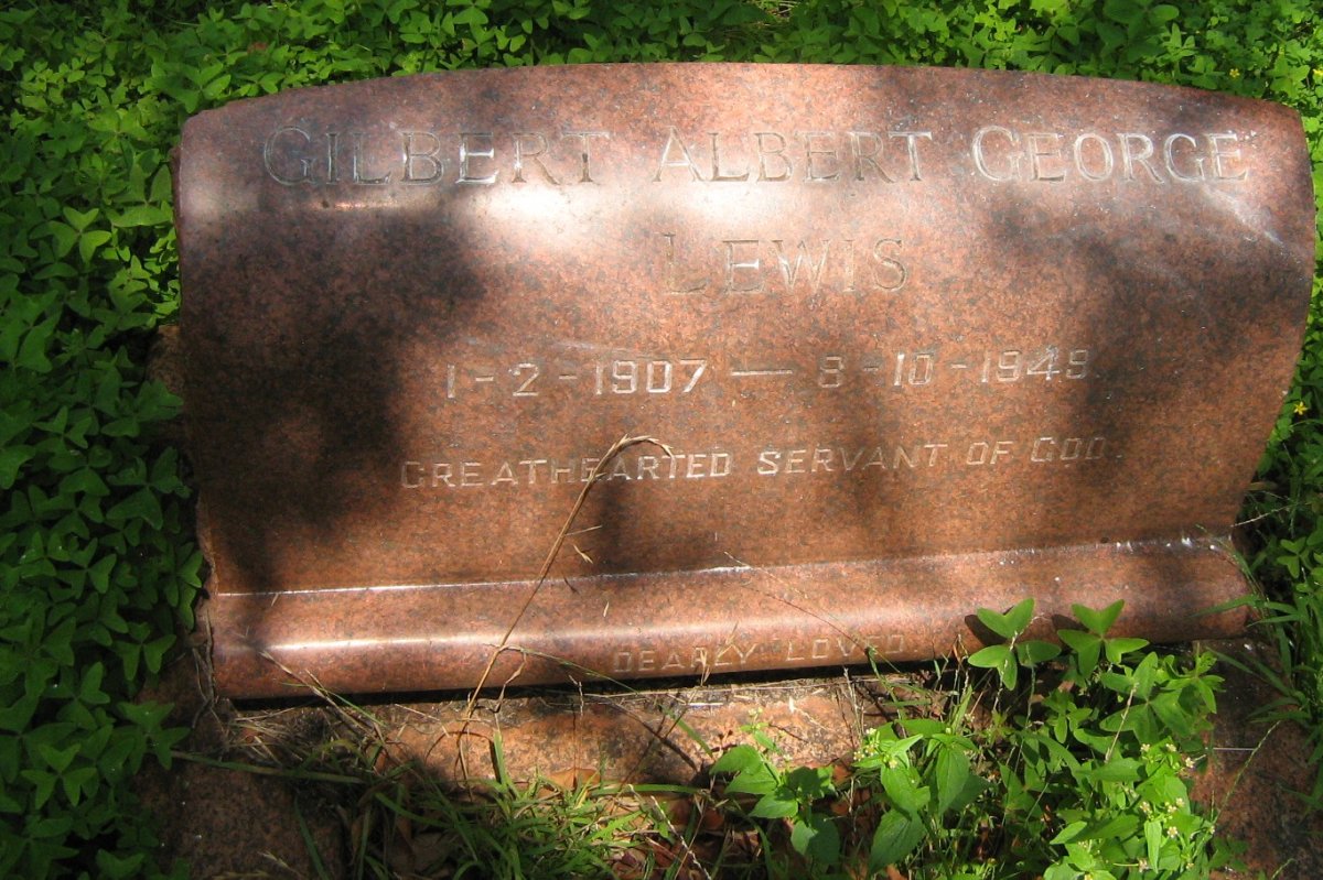 LEWIS Gilbert Albert George 1907-1949