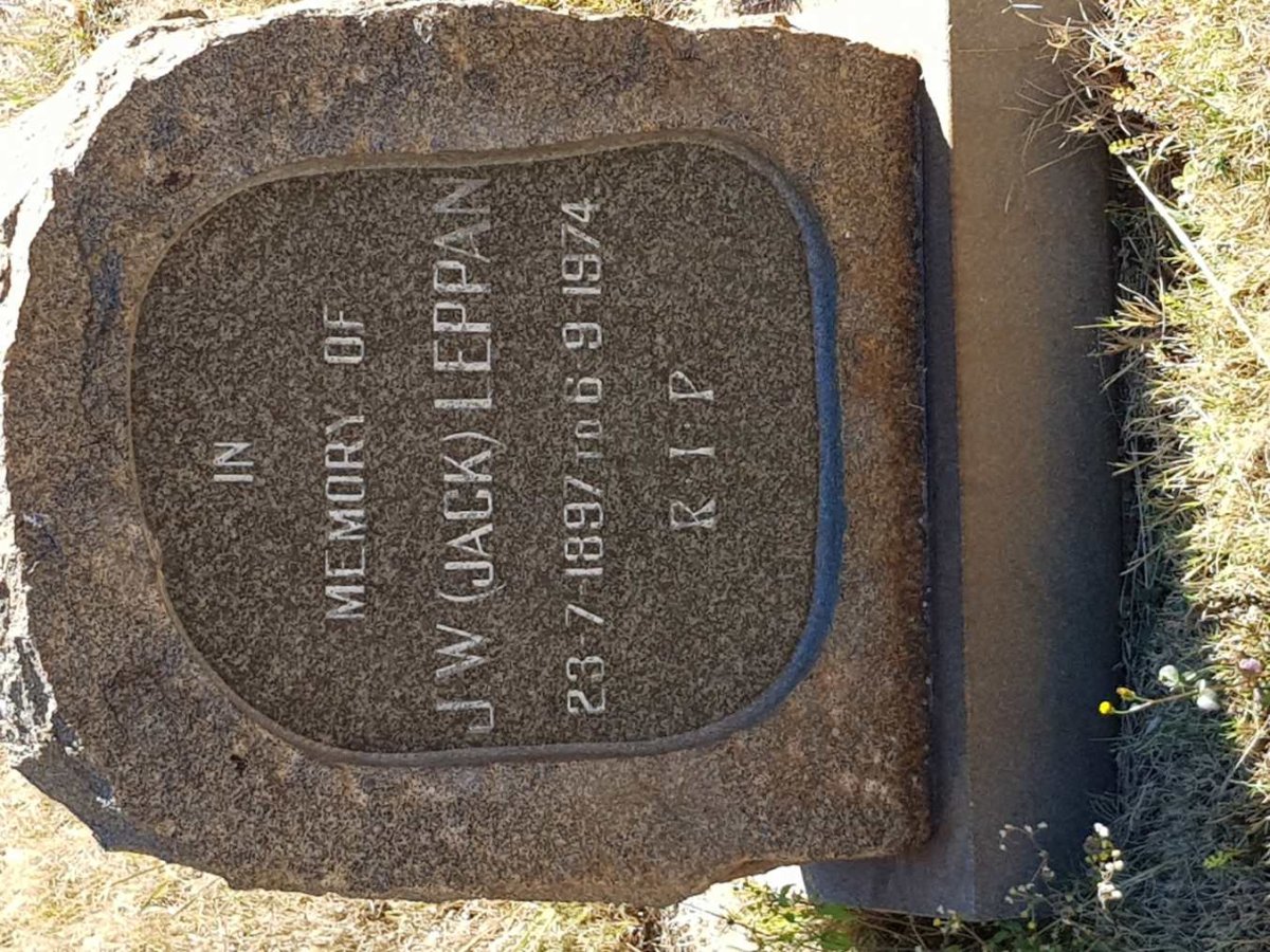 LEPPAN J.W. 1897-1974