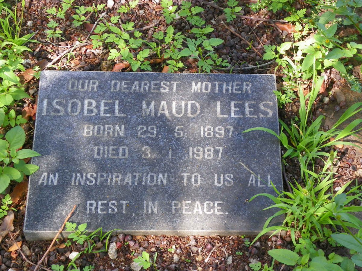 LEES Leonard 1894-1949 &amp; Isobel Maud 1897-1987