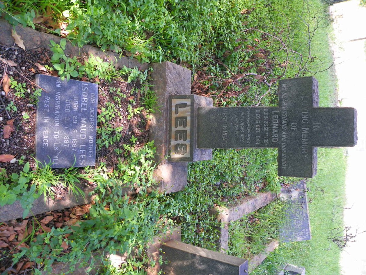 LEES Leonard 1894-1949 &amp; Isobel Maud 1897-1987