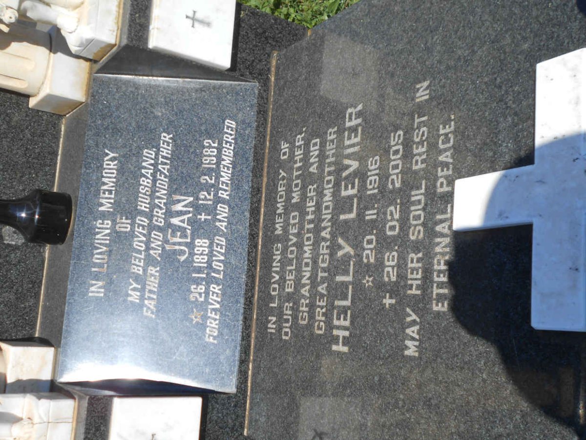 LEVIER Jean 1898-1982 &amp; Helly 1916-2005