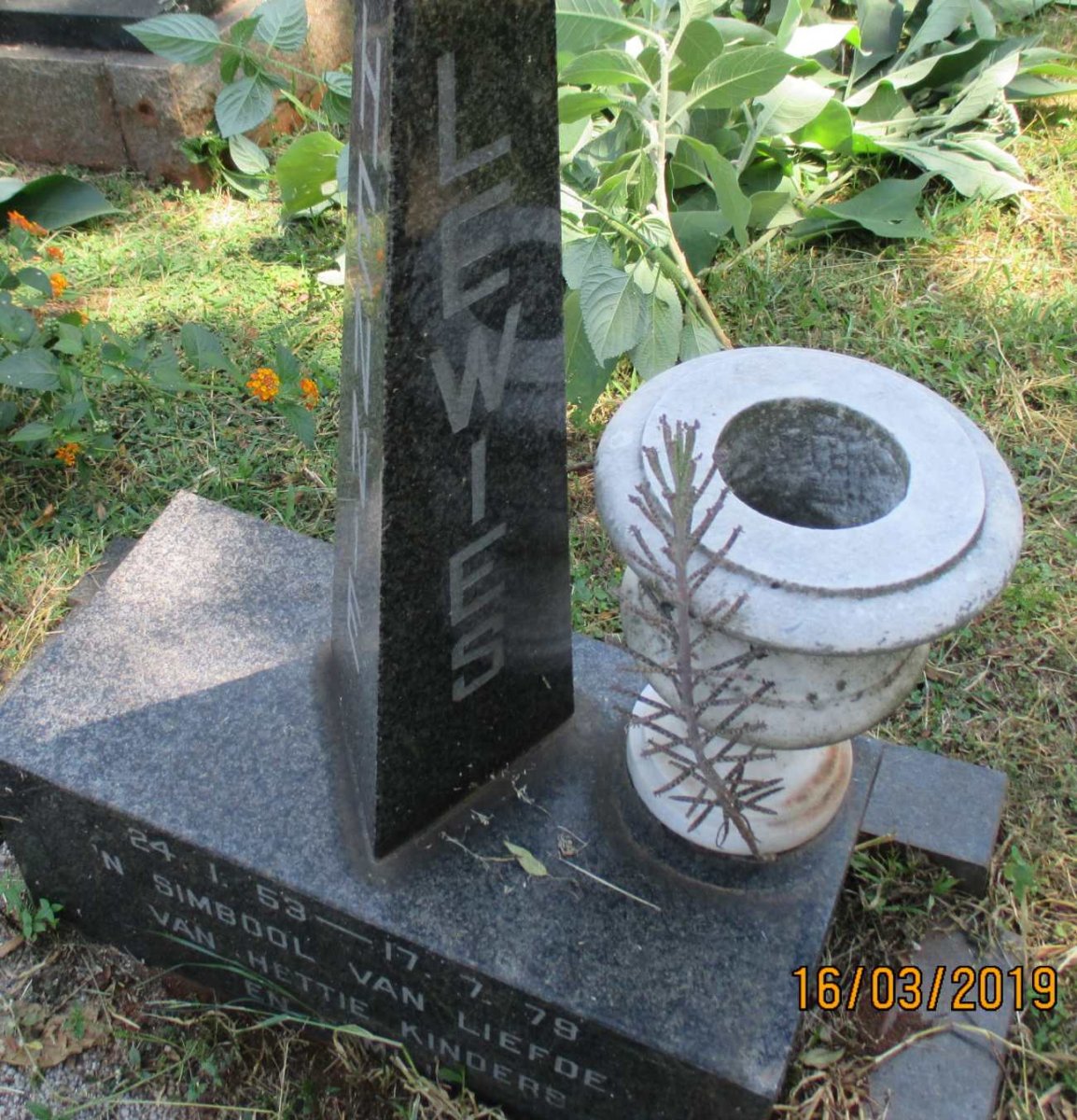 LEWIES Hennie 1953-1979