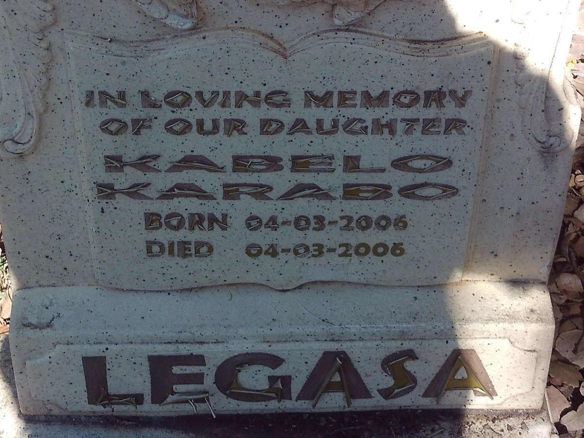 LEGASA Kabelo Karabo 2006-2006