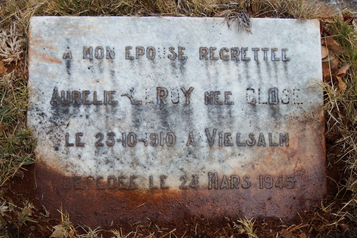LEROY Aurelie nee CLOSE 1910-1945