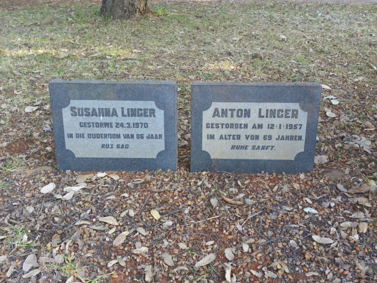 LINGER Anton -1957 &amp; Susanna -1970