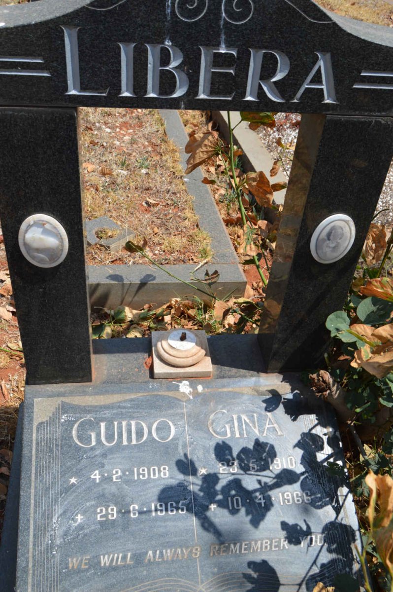 LIBERA Guido 1908-1965 &amp; Gina 1910-1966