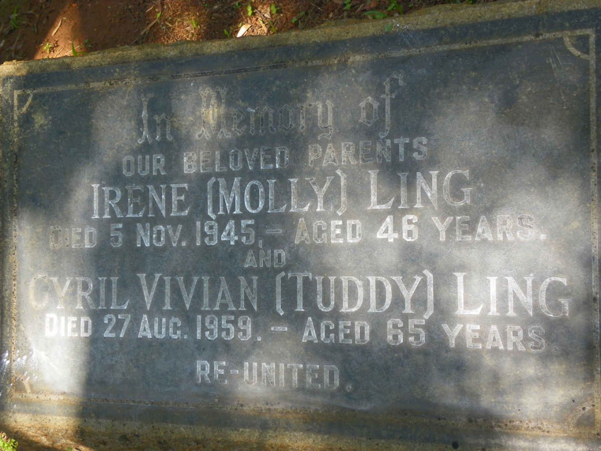 LING Cyril Vivian -1959 &amp; Irene -1945