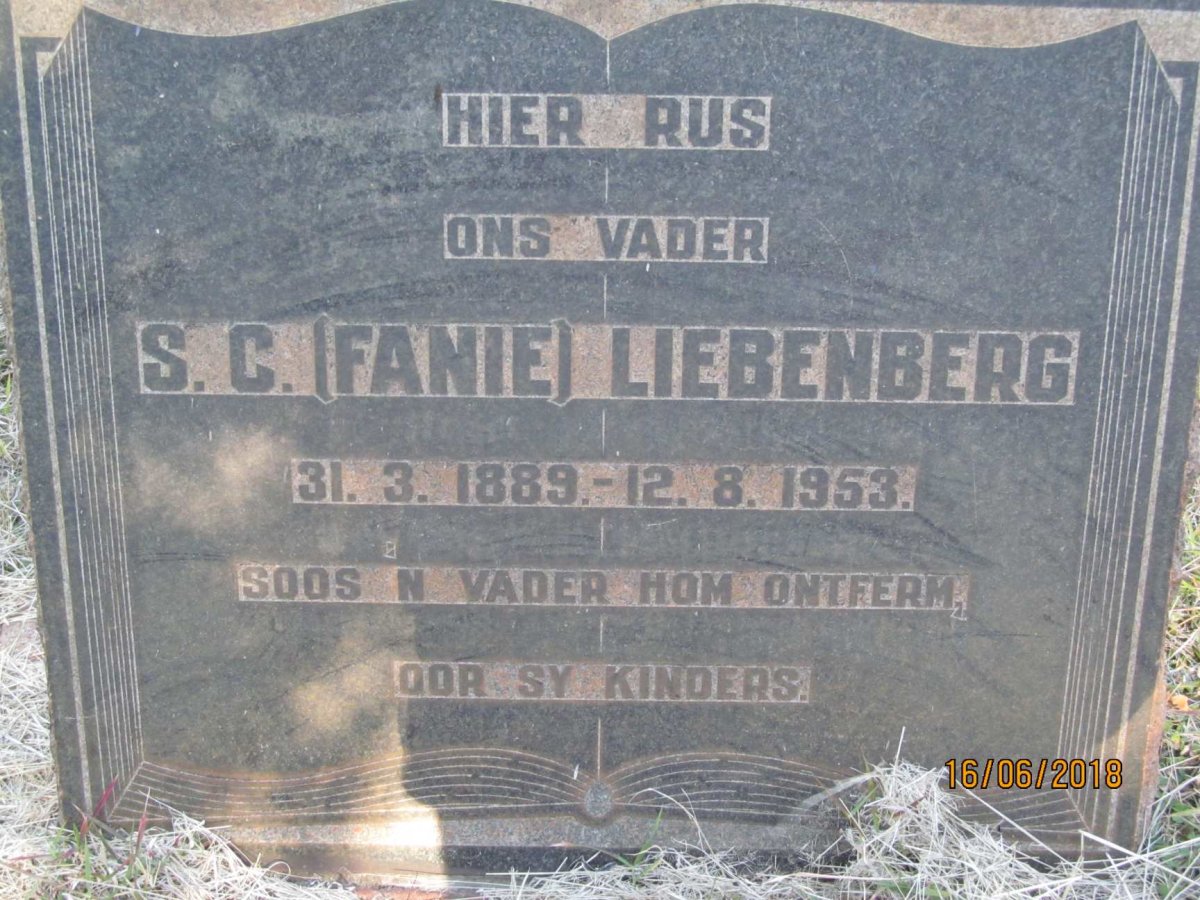 LIEBENBERG S.C. 1889-1953