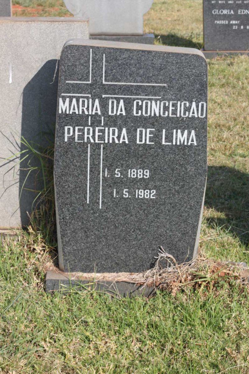 LIMA Maria da Conceicao Pereira, de 1889-1992
