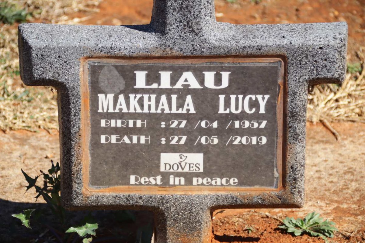 LIAU Makhala Lucy 1957-2019