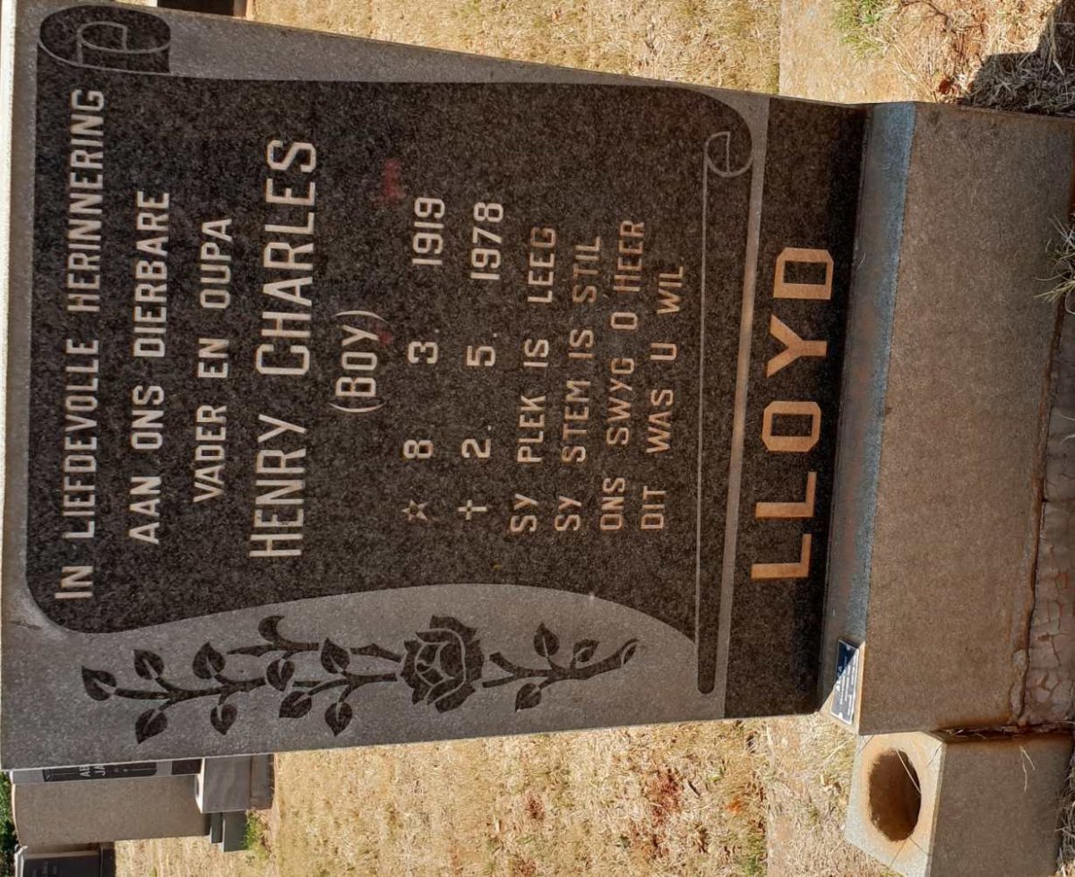LLOYD Henry Charles 1919-1978