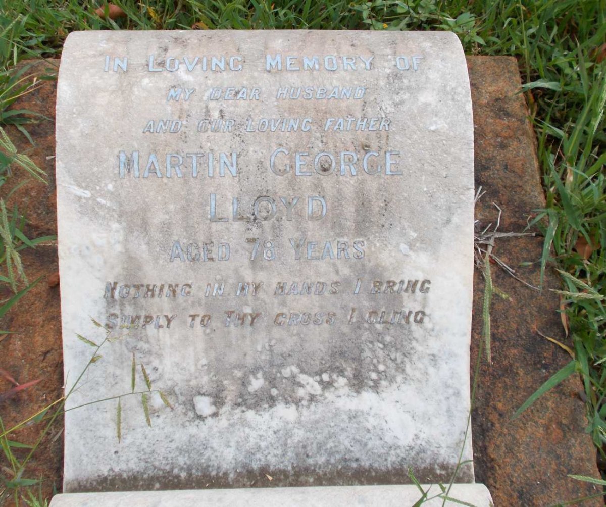 LLOYD Martin George
