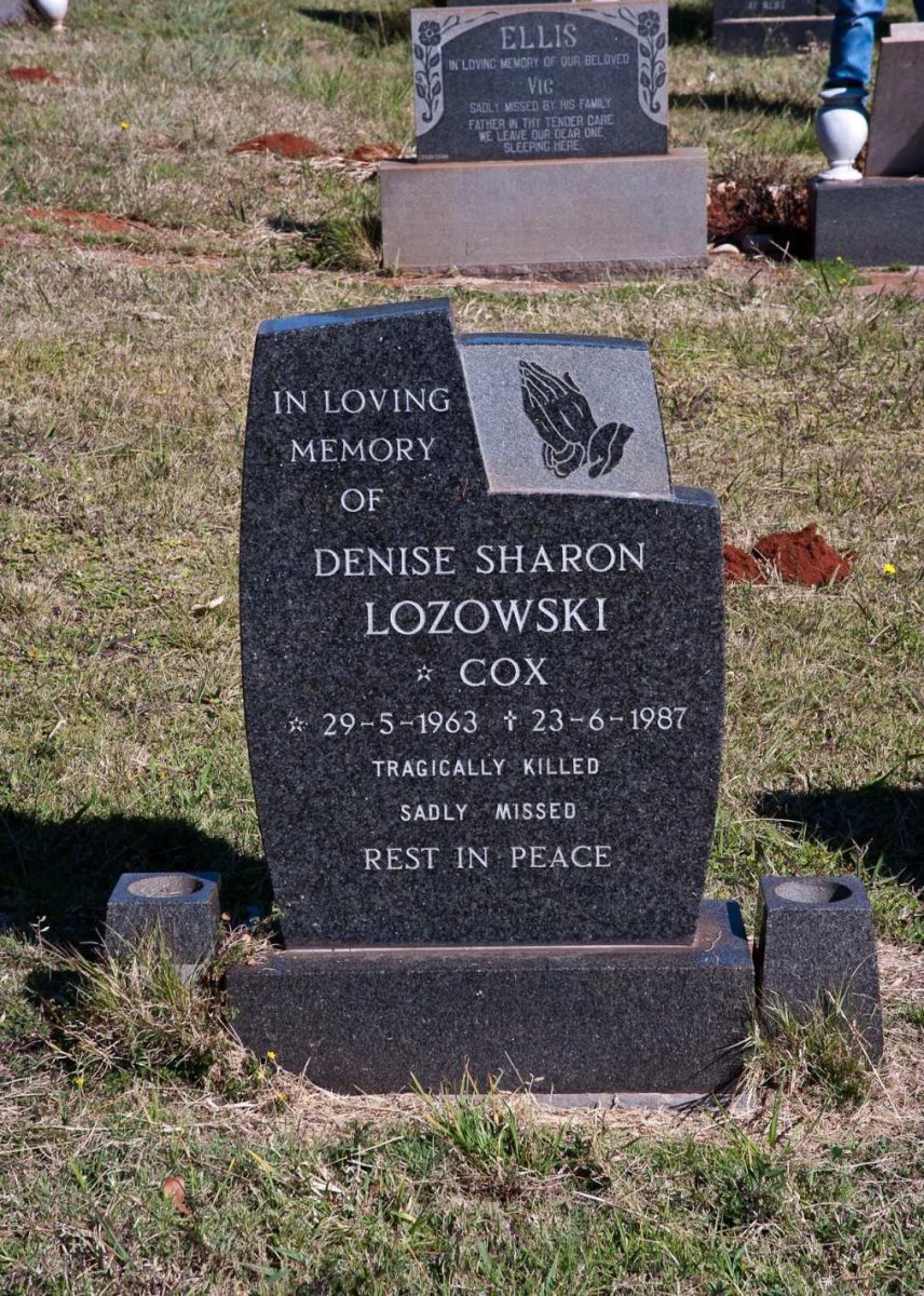 LOZOWSKI Denise Sharon nee COX 1963-1987