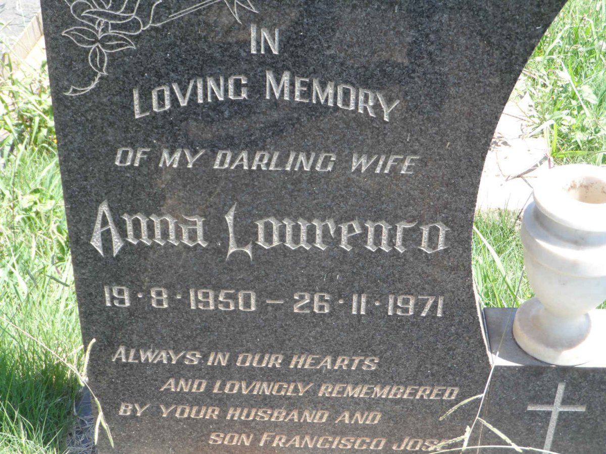 LOURENCO Anna 1950-1971