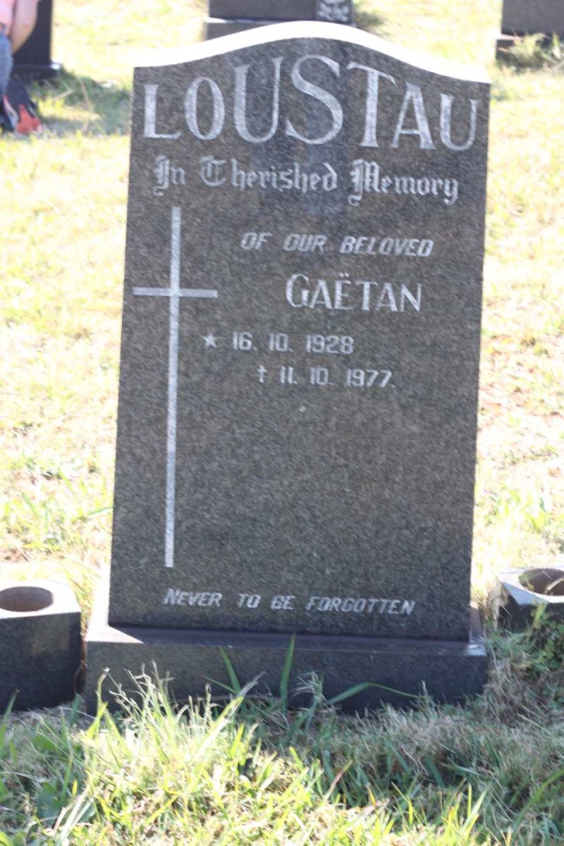 LOUSTAU Gaetan 1928-1977