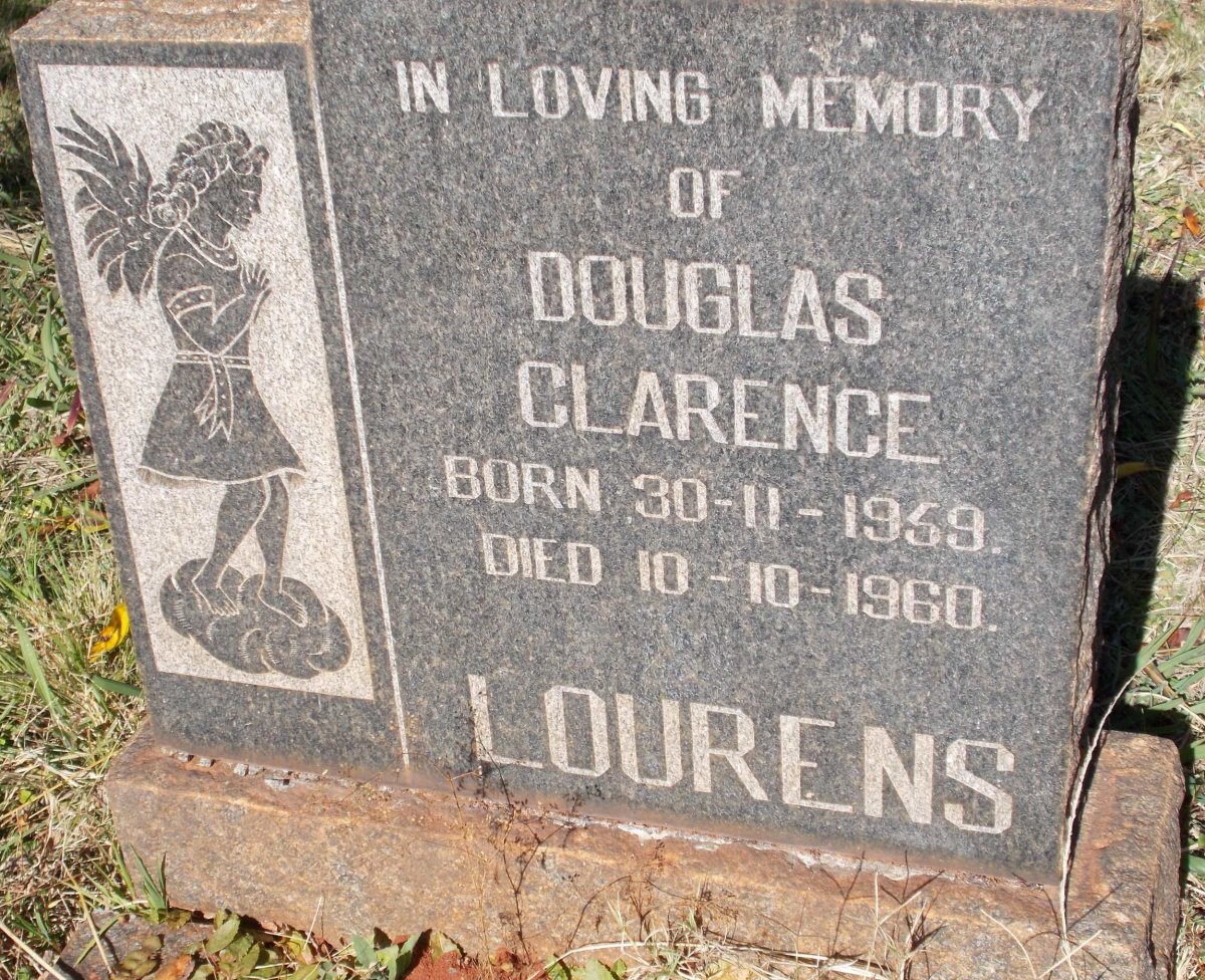 LOURENS Douglas Clarence 1959-1960
