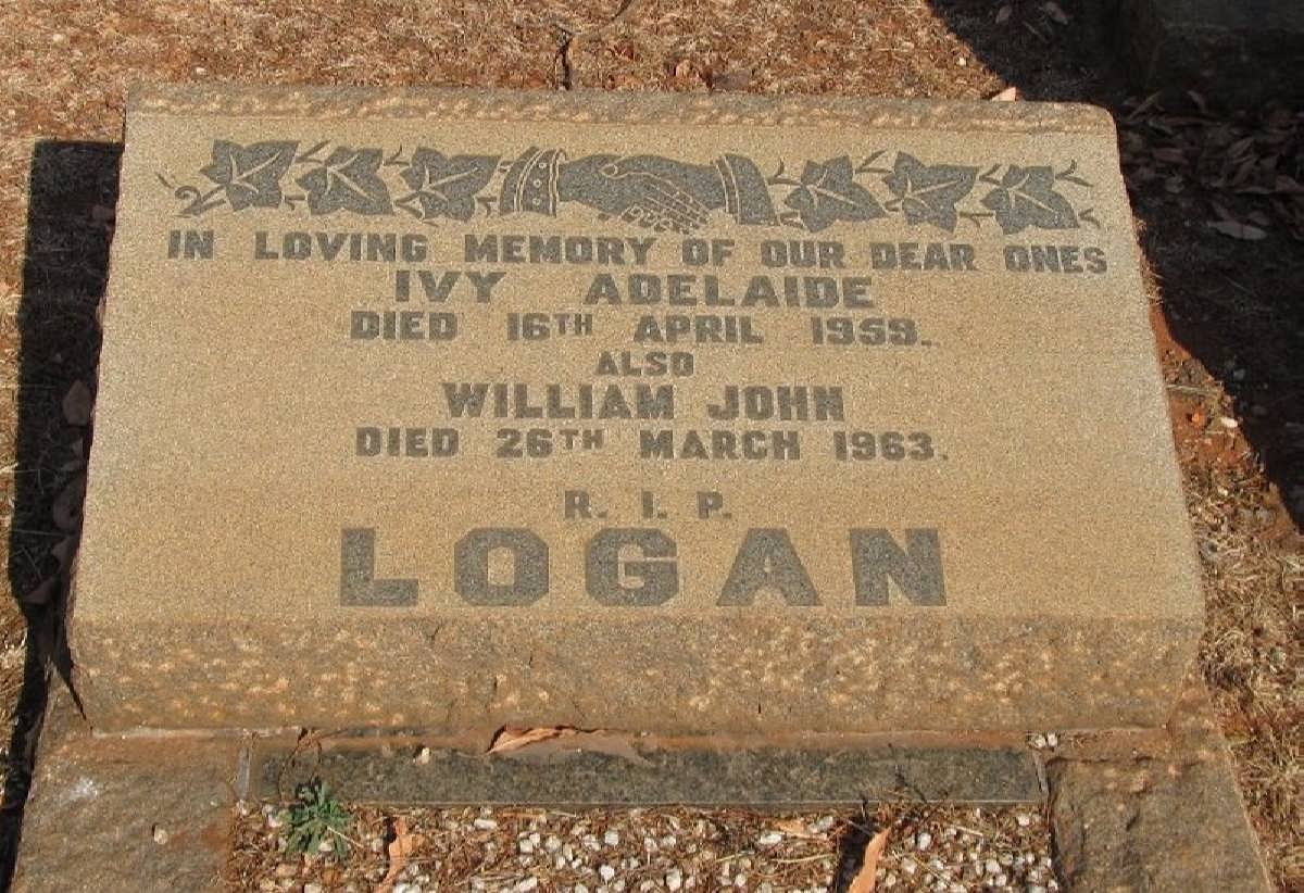 LOGAN William John -1963 &amp; Ivy Adelaide -1959