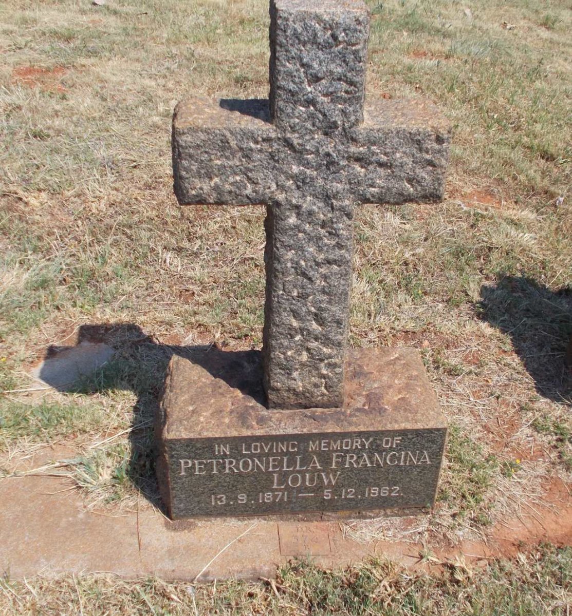 LOUW Petronella Francina 1871-1962
