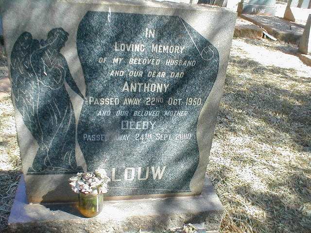 LOUW Anthony -1950 &amp; Deeby -2000