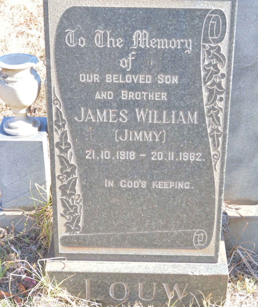 LOUW James William 1918-1962