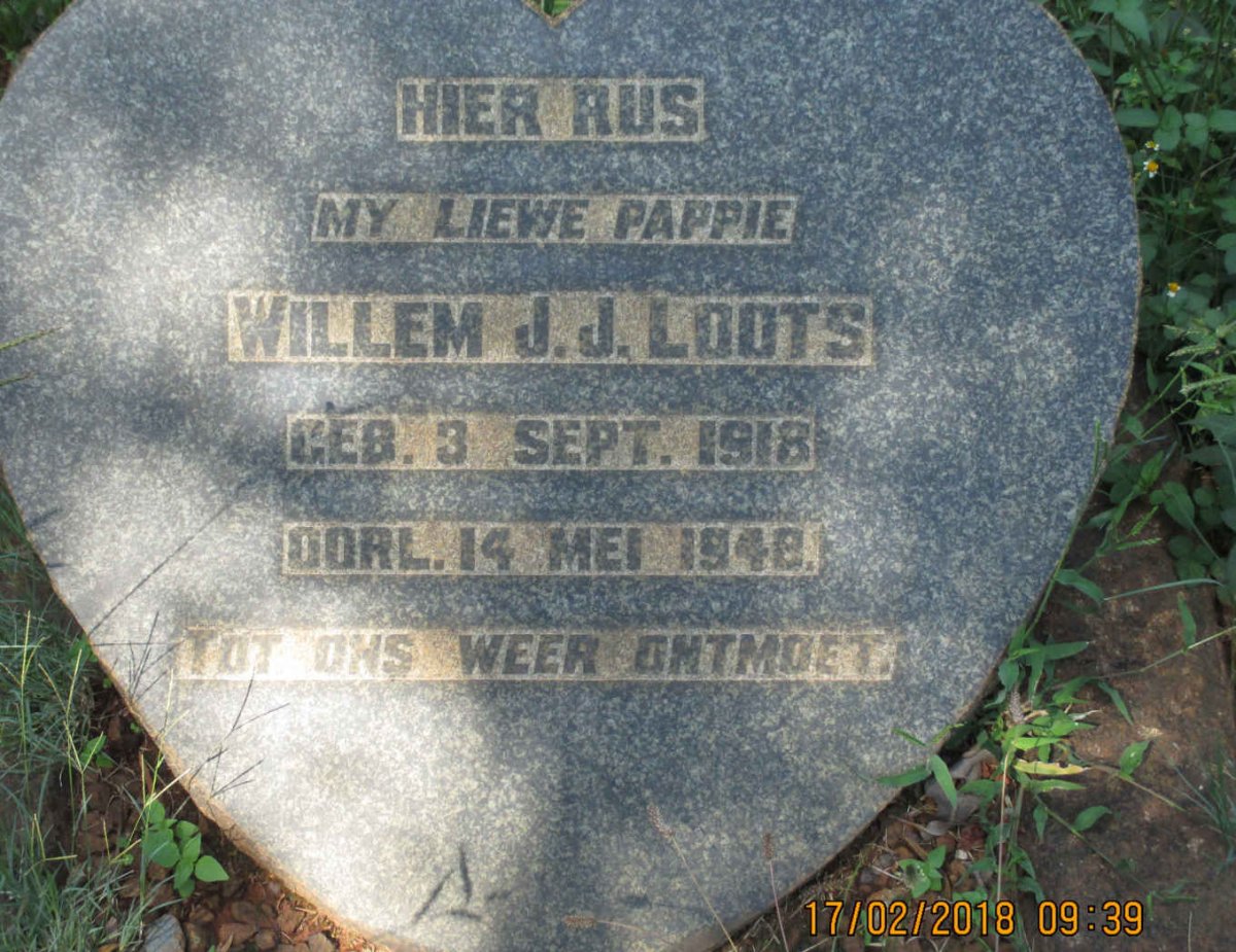 LOOTS Willem J.J. 1918-1948