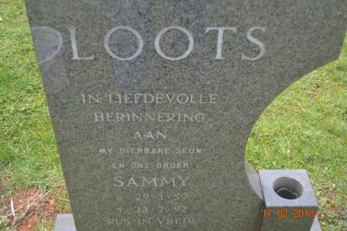 LOOTS Sammy 1959-1992