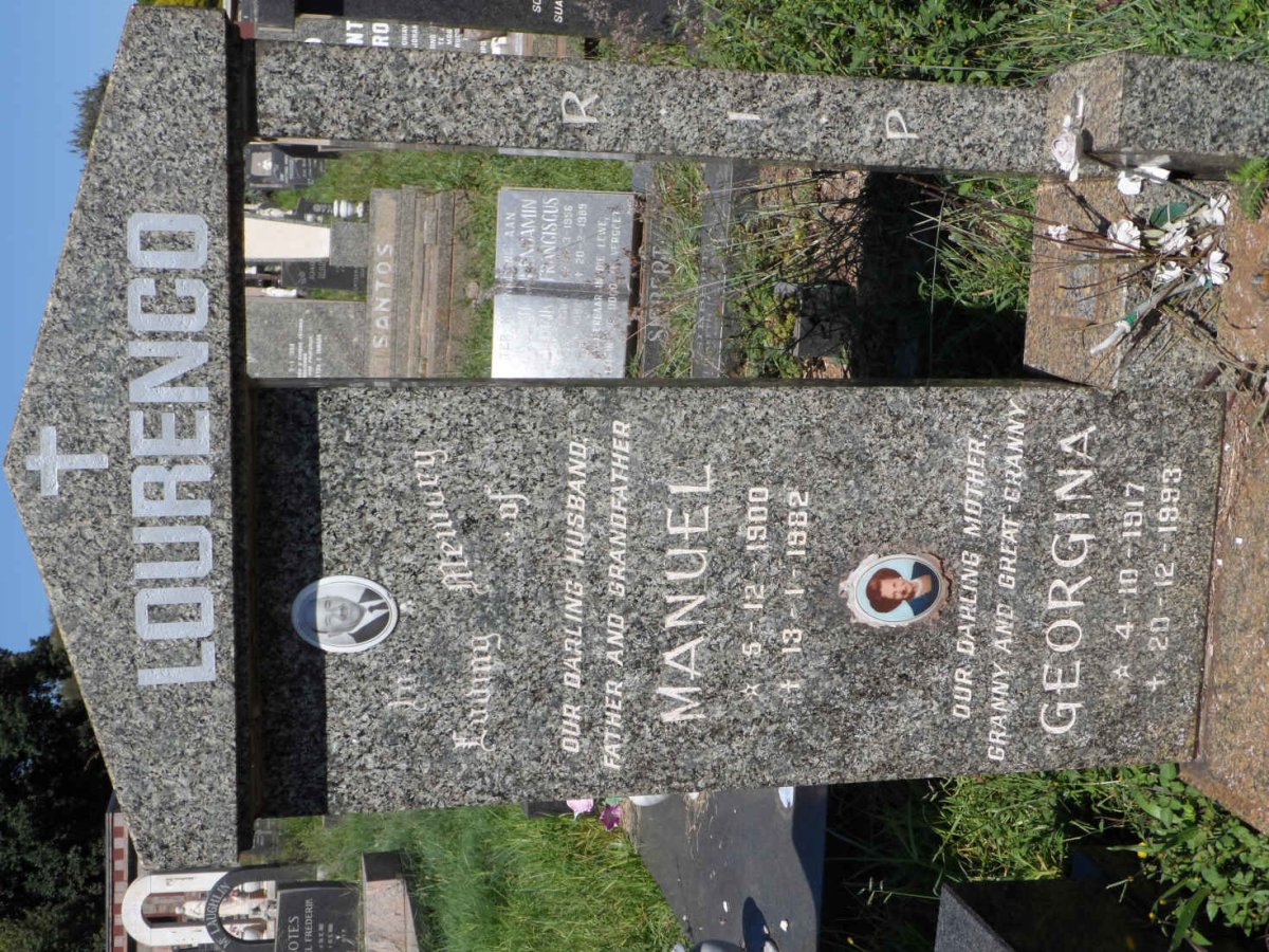 LOURENCO Manuel 1900-1982 &amp; Georgina 1917-1993