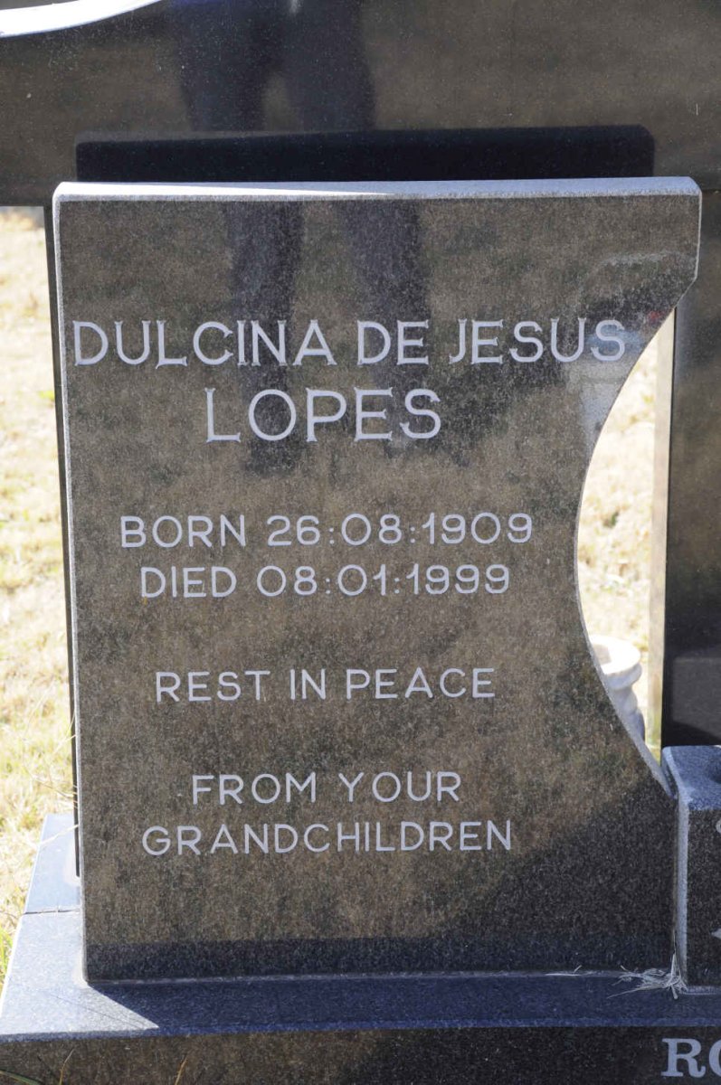 LOPES Dulcina de Jesus 1909-1999