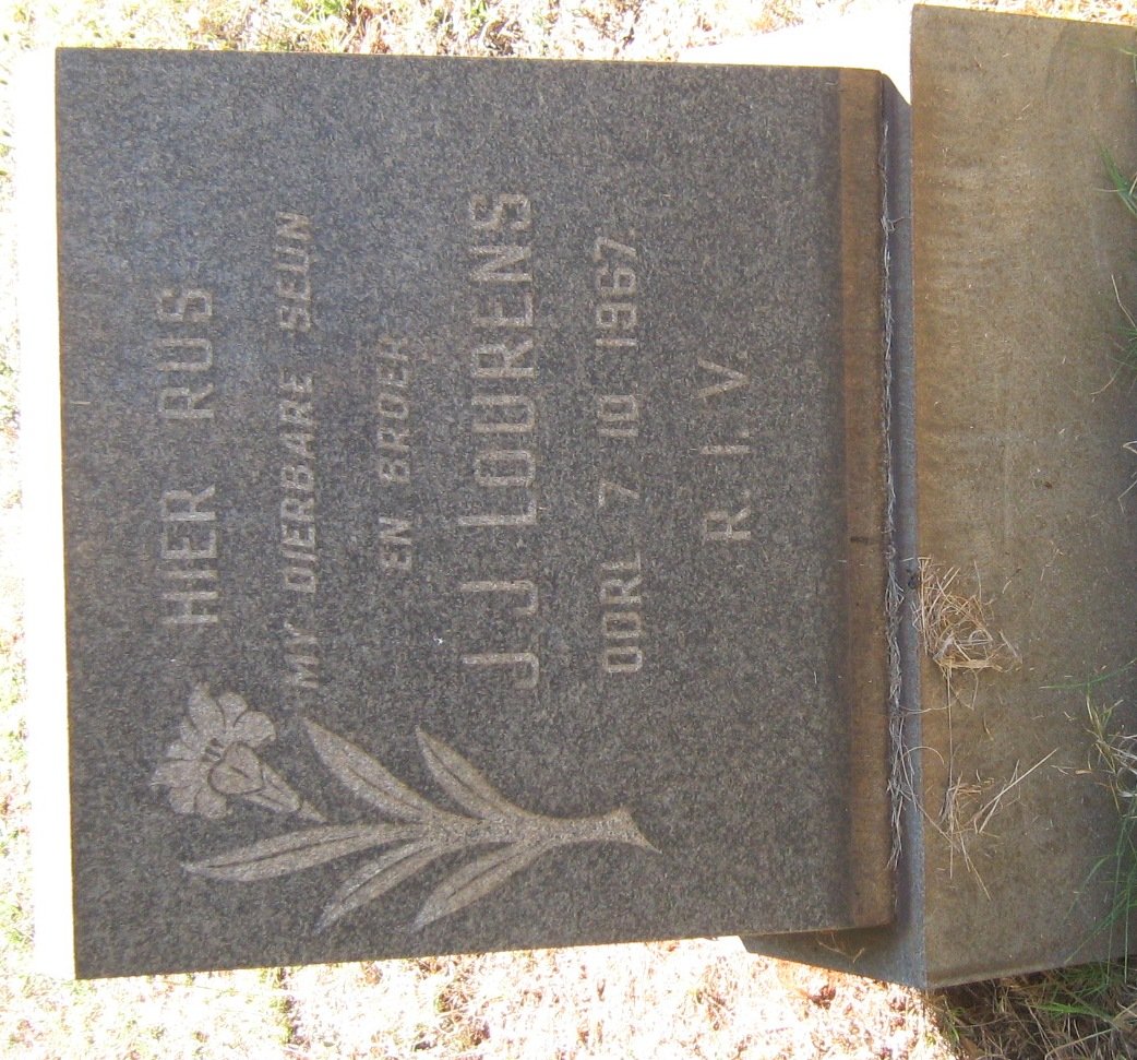 LOURENS J.J. -1967