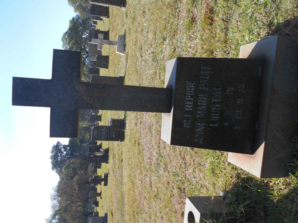 LOUSTAU Anne Marie Paule 1919-1975