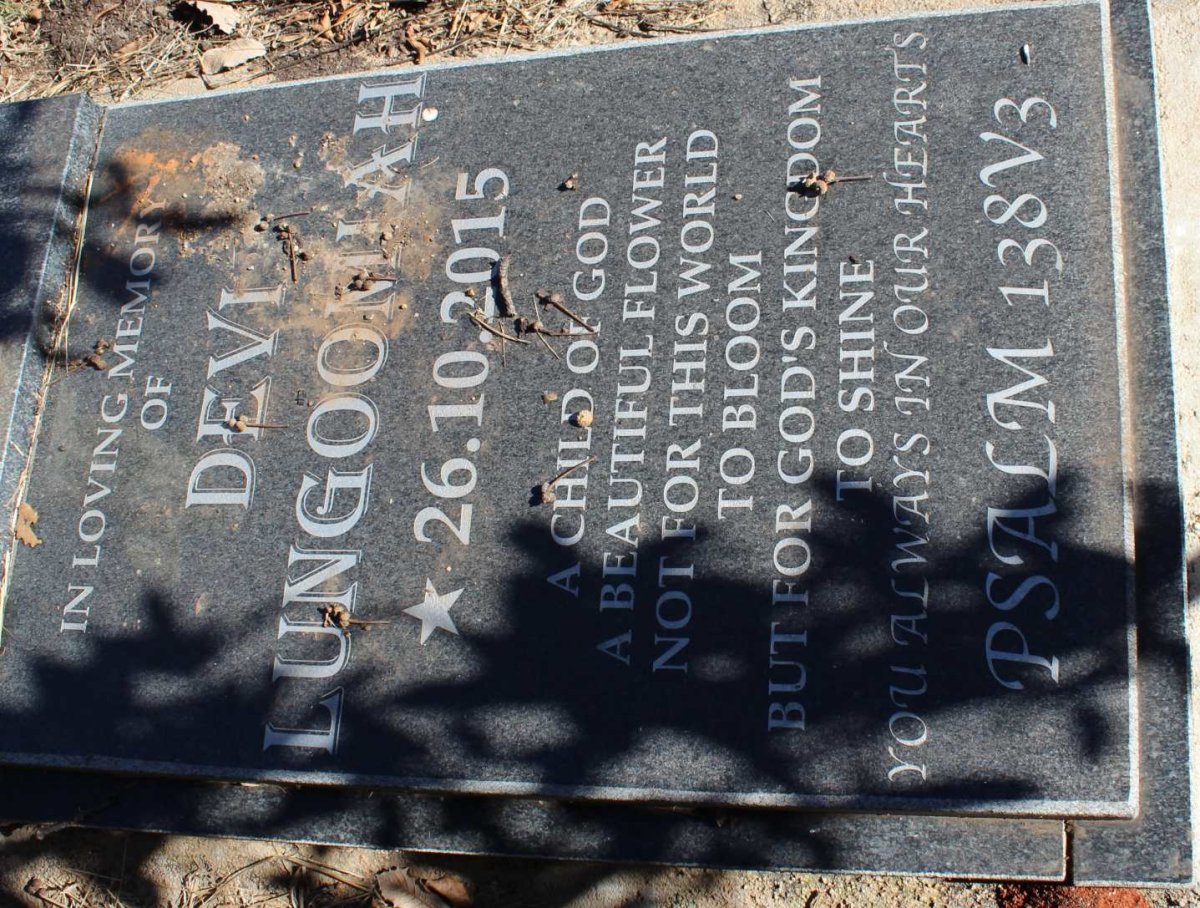LUNGOOMIAH Devi 2015-