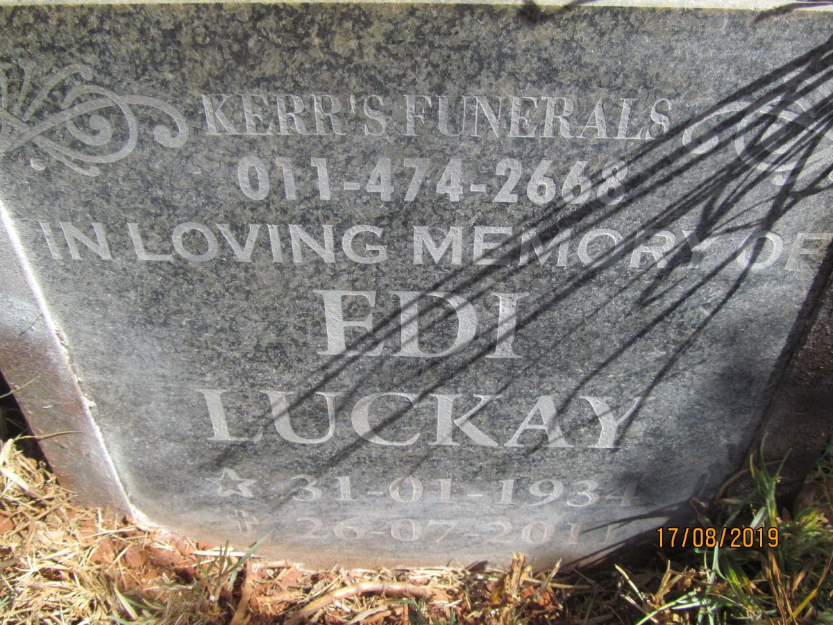 LUCKAY Edi 1934-2011
