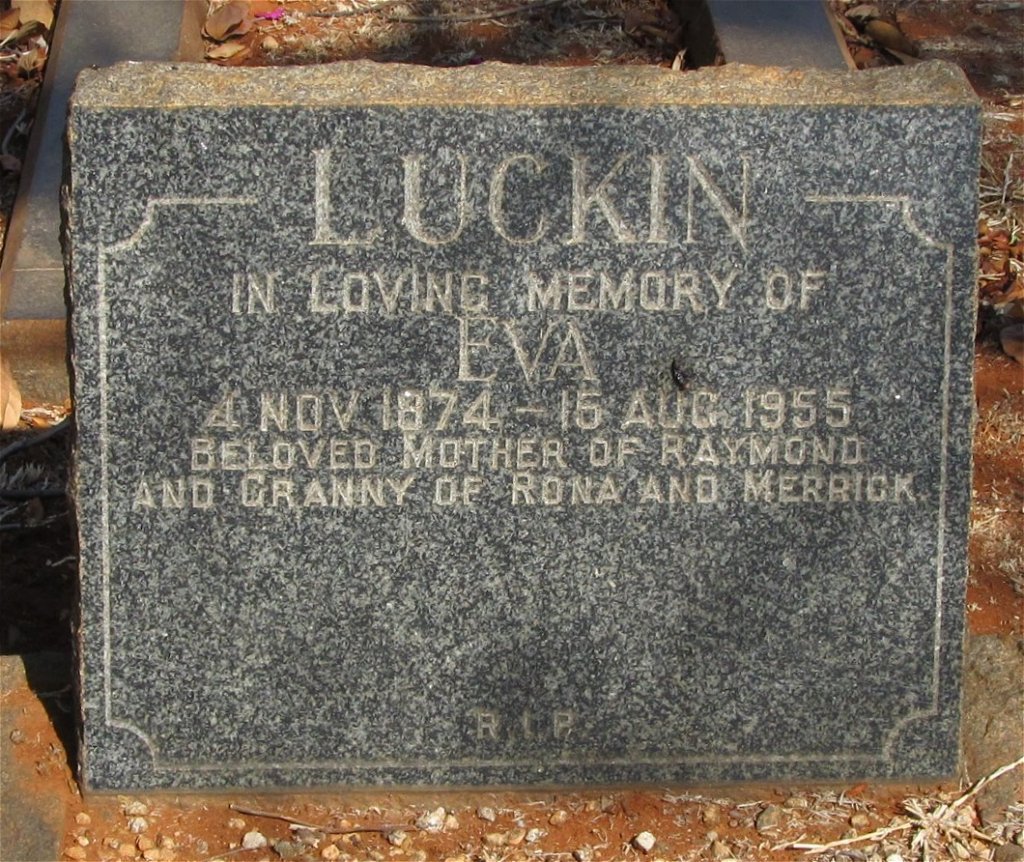 LUCKIN Eva 1874-1955